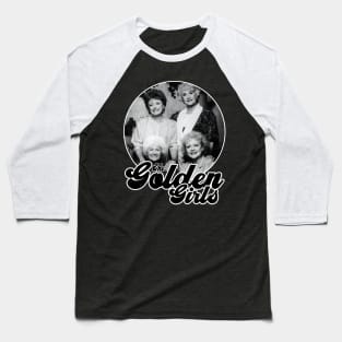 Golden Girls Black Style Vintage Baseball T-Shirt